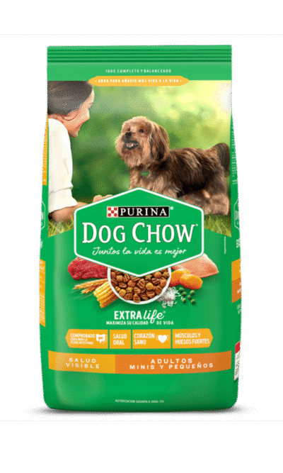 Dog Chow Adultos Minis y Pequeños Salud Visble