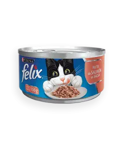 Purina Felix Filetes de Salmón en Salsa