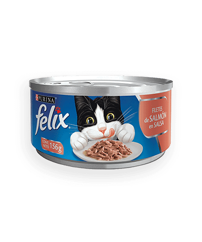 Purina Felix Filetes de Salmón en Salsa