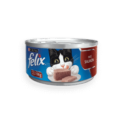 Purina Feliz Paté Salmón x 156 Gr Ameanimal1