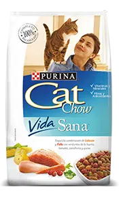 Cat Chow Vida Sana Gatos Adultos 450g,1,3kg, 3kg ame animal