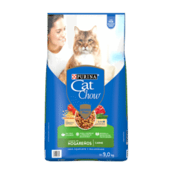 Purina® Cat Chow® Alimento seco HOGAREÑOS CARNE