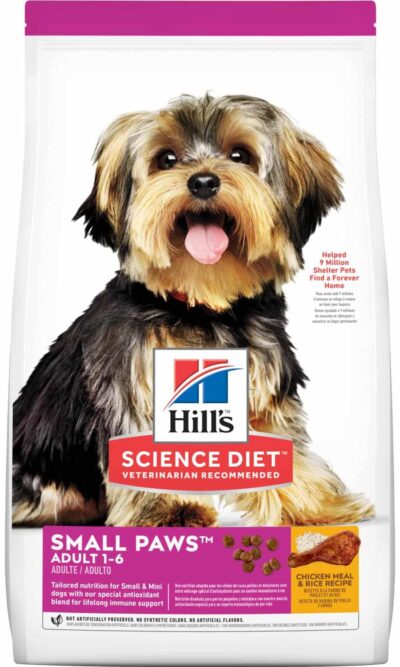Hill's® Science Diet® Adulto Raza Pequeña Pollo y Arroz 4.5 libras