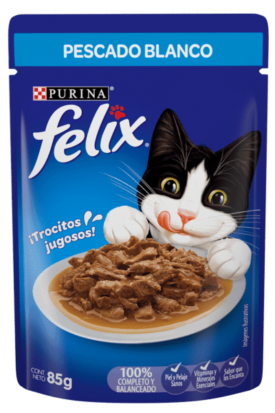 Felix Pescado Blanco en Salsa x 85 Gr Ameanimal1