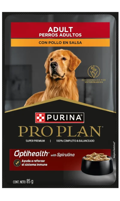 Pro Plan - Alimento húmedo de pollo adulto