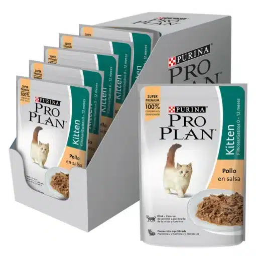 Pro Plan Kitten Pollo en Salsa - Imagen 4