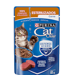 Cat chow Esterilizados Carne
