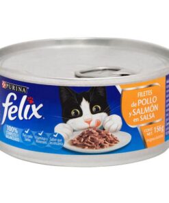Felix Filete Pollo y Salmón x 156 Gr Ameanimal1