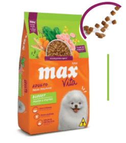 Max Vita Adultos Razas Pequeñas Pollo y Vegetales ame animal