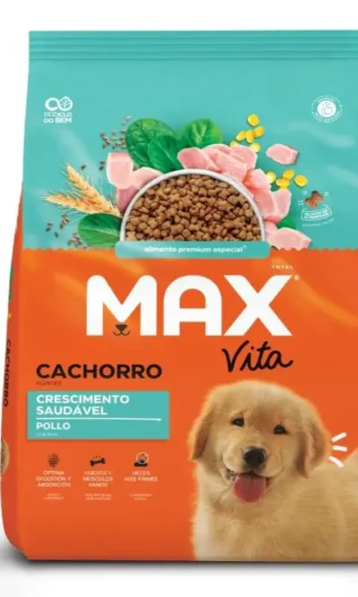 Max Vita - Alimento Perro Cachorro Crecimiento Saludable Pollo