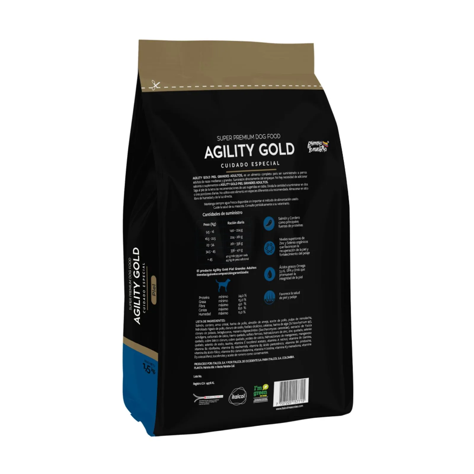 Agility Gold Piel Grandes Adultos - Imagen 2