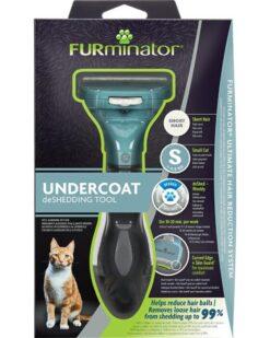 Furminator Deslanador Gatos Pequeños Cepillo Pelo Corto
