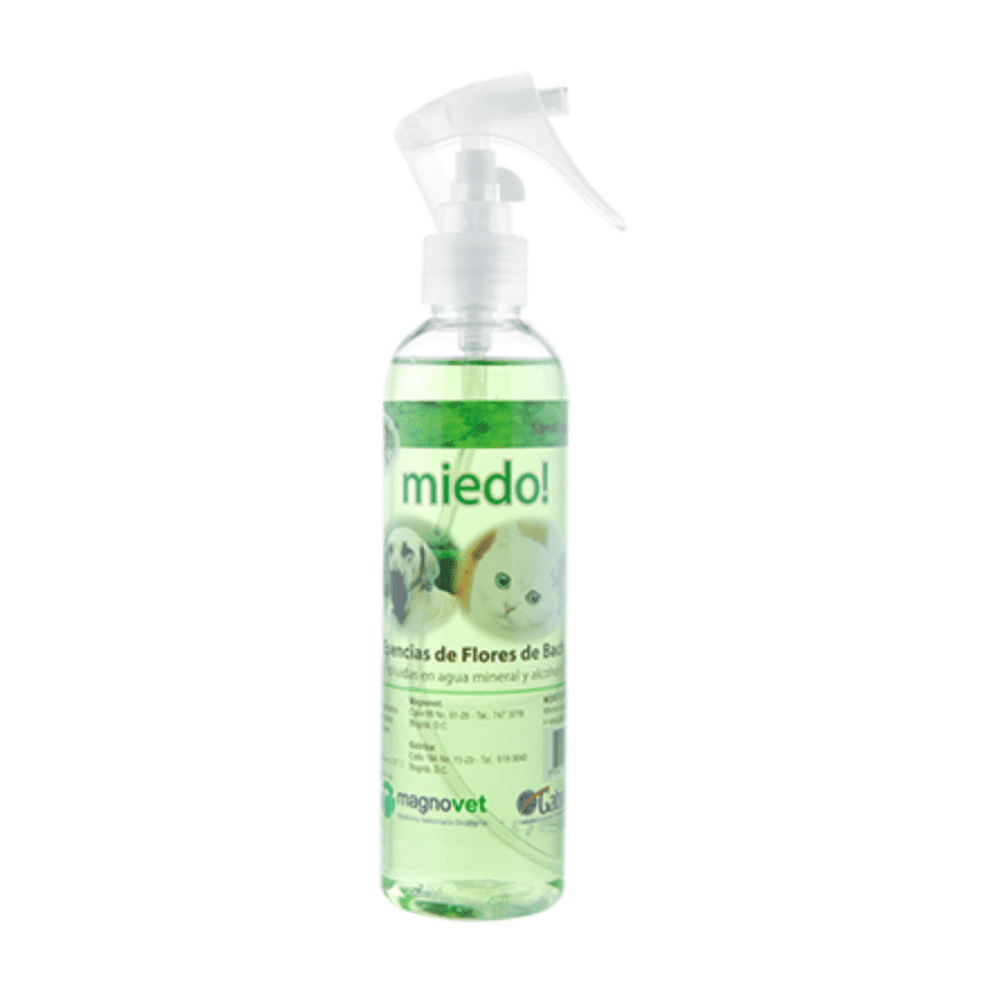 Esencia Floral Miedo Bach Gotas 30mL Spray 250mL - Imagen 2