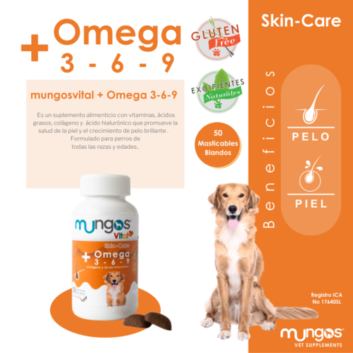 Mungos Vital + Omega 3-6-9 por 50 Unidades - Imagen 2