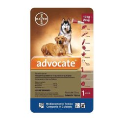 Advocate Perros 10 - 25 Kg Pipeta 2.5 mL