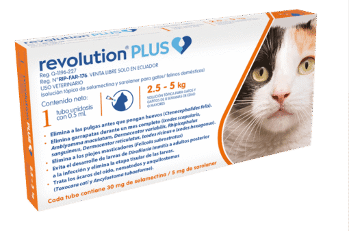 Revolution Plus Interno Y Externo Gatos ame animal