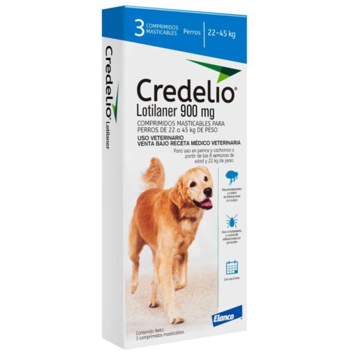 Credelio 900mg para Perros 22Kg a 45Kg - Imagen 2