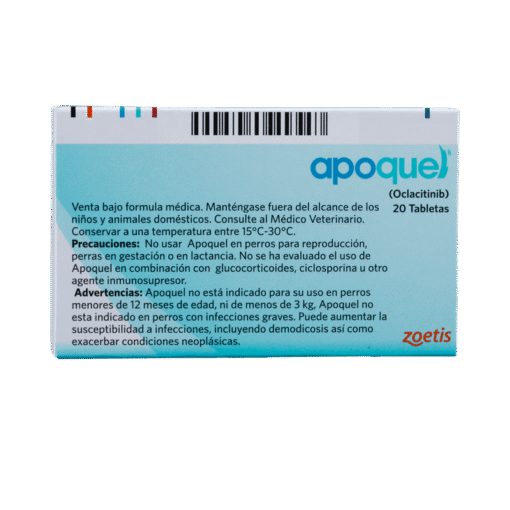 Apoquel Tabletas 3.6mg 5.4mg 16mg - Imagen 2