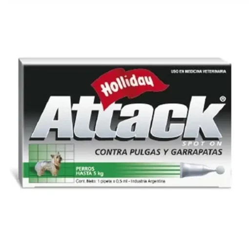 Attack 0.5ml Aniparasitario Externo para Perros