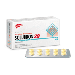 Solubron Tabletas 20 mg