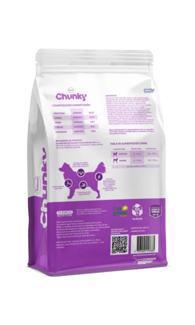 Chunky Adulto Vida Activa ame animal