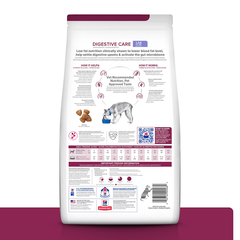 Hills i/d Low Fat Canine - Imagen 2
