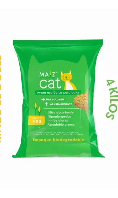 Arena Maíz Cat Ecológica