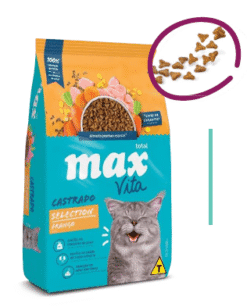 MAX-VITA-GATO-CASTRADO-SELECTION-FRANGO ame animal