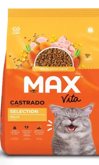 Max Vita - Alimento Gato Castrado Pollo
