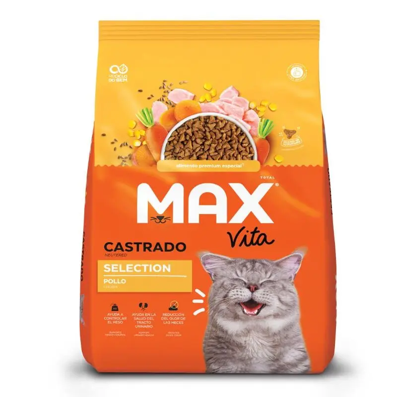 Max Vita - Alimento Gato Castrado Pollo