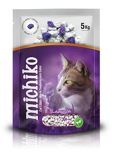 Arena Sanitaria Michiko Lavanda ame animal 1